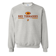 Load image into Gallery viewer, Red Tornadoes Simple Unisex Gildan Crew Sweatshirt