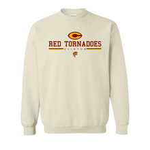 Load image into Gallery viewer, Red Tornadoes Simple Unisex Gildan Crew Sweatshirt