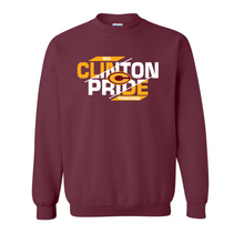 Load image into Gallery viewer, Clinton Pride Unisex Gildan Crew Sweatshirt