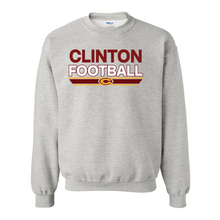 Load image into Gallery viewer, Clinton Football Unisex Gildan Crew Sweatshirt