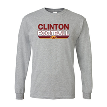 Load image into Gallery viewer, Clinton Football Unisex Gildan Long Sleeve