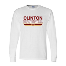 Load image into Gallery viewer, Clinton Football Unisex Gildan Long Sleeve