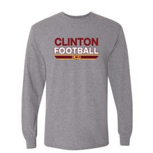 Load image into Gallery viewer, Clinton Football Unisex Gildan Long Sleeve