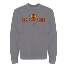 Load image into Gallery viewer, Red Tornadoes Simple Unisex Gildan Crew Sweatshirt