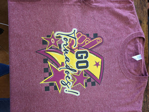 Go Tornadoes/Checkered Design Youth Tees