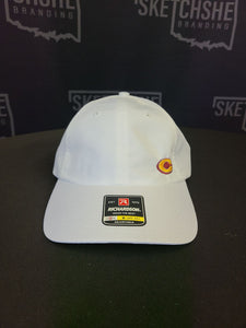 White Clinton C cap