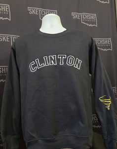 Clinton Embroidered Sweatshirt