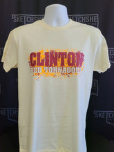 Load image into Gallery viewer, Clinton Red Tornadoes Splatter Tee