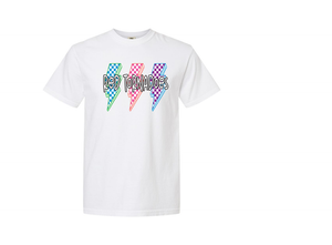 Lightning Bright colors Unisex Bella Canvas Crew Neck Short Sleeve