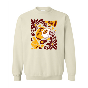 Game Day Unisex Gildan Crew Sweatshirt