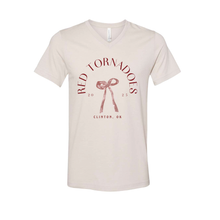 Load image into Gallery viewer, Dainty Reds Unisex Bella Canvas V-Neck