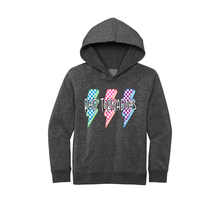 Load image into Gallery viewer, Youth Lightning Bright Colored Hoodie