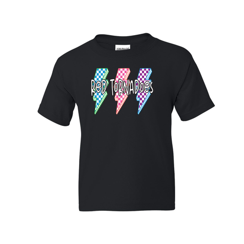 Lightning Bright Colored Youth Gildan Short Sleeve Crew Neck