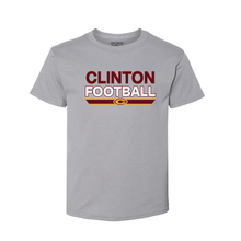 Load image into Gallery viewer, Clinton Football Youth Gildan Short Sleeve Crew Neck