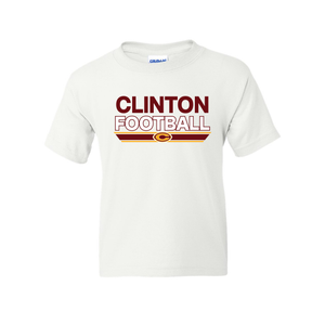 Clinton Football Gildan Youth Short sleeve