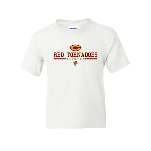 Red Tornadoes Gildan Youth Short sleeve