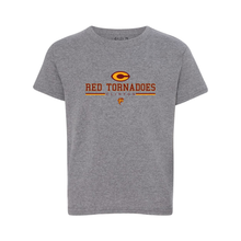 Load image into Gallery viewer, Red Tornadoes Clinton Youth Gildan Short Sleeve Crew Neck