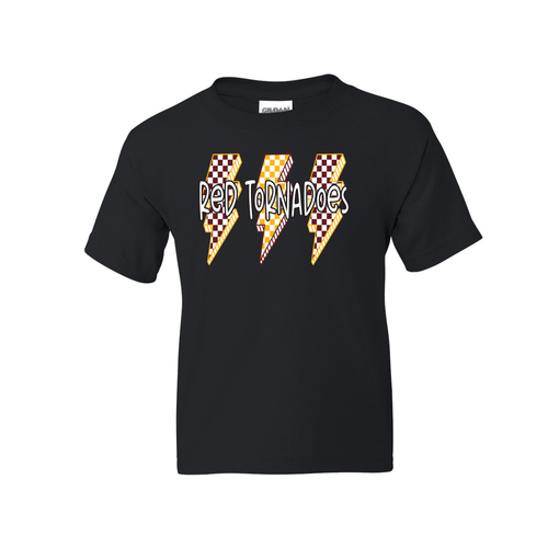 Lightning Traditional Colors Youth Gildan Short Sleeve Crew Neck