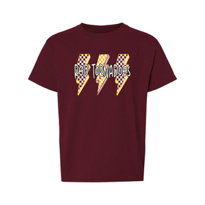 Lightning Traditional Colors Youth Gildan Short Sleeve Crew Neck