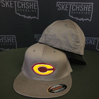 Clinton C puff Flexfit cap