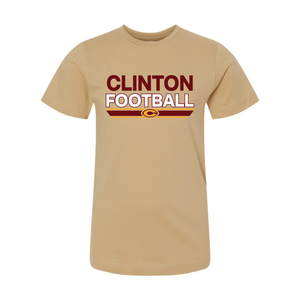 Clinton Football Youth LAT Short Sleeve Crew Neck