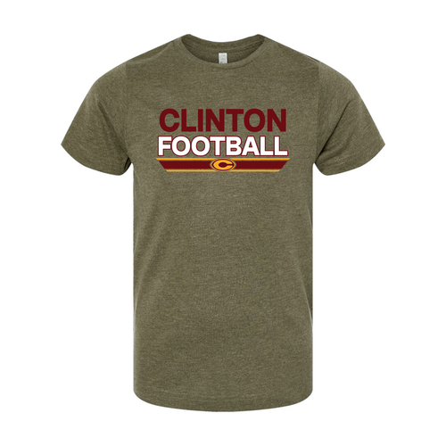 Clinton Football Youth LAT Short Sleeve Crew Neck
