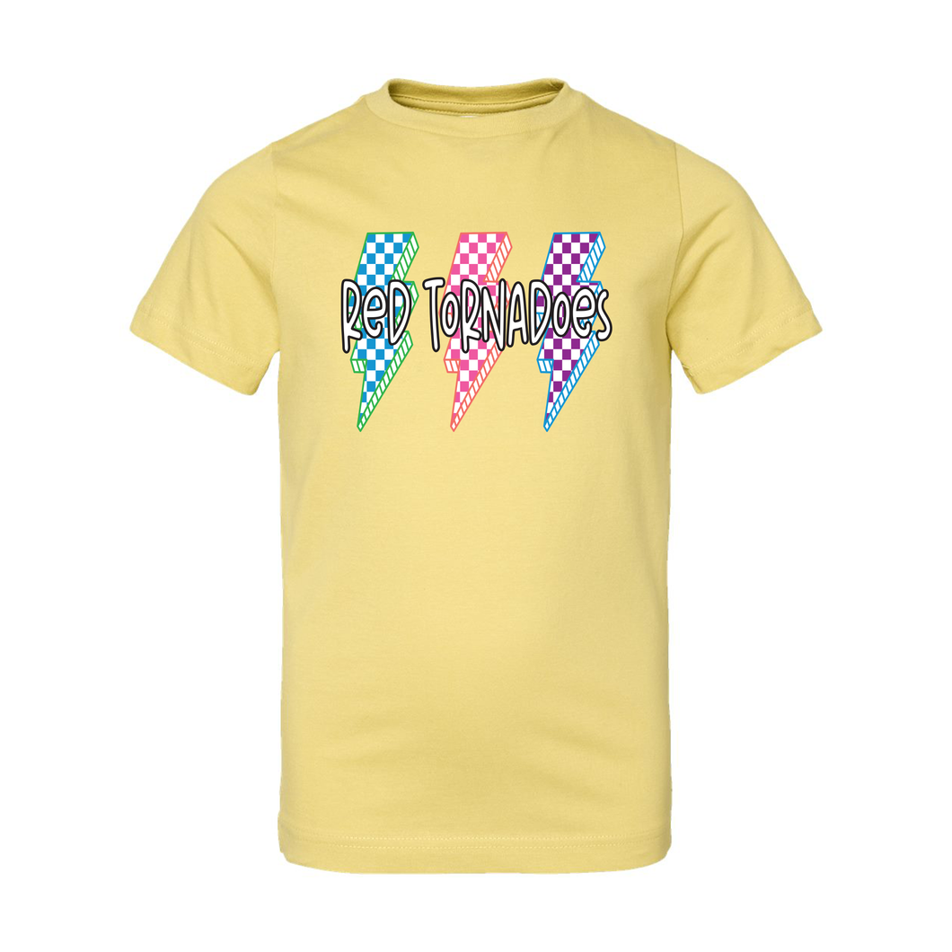 Lightning Bright Colored Youth LAT Short Sleeve Crew Neck