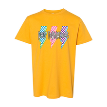 Load image into Gallery viewer, Lightning Bright Colored Youth LAT Short Sleeve Crew Neck