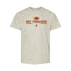 Red Tornadoes Clinton Youth LAT Short Sleeve Crew Neck