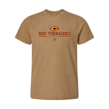 Load image into Gallery viewer, Red Tornadoes Clinton Youth LAT Short Sleeve Crew Neck