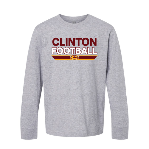 Clinton Football Youth Next Level Long Sleeve