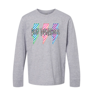 Lightning Bright Colored Youth Next Level Long Sleeve
