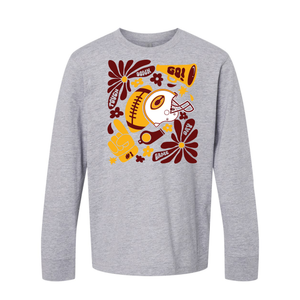 Game Day Design Youth Next Level Long Sleeve