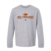 Load image into Gallery viewer, Red Tornadoes Clinton Youth Next Level Long Sleeve