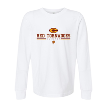 Load image into Gallery viewer, Red Tornadoes Clinton Youth Next Level Long Sleeve