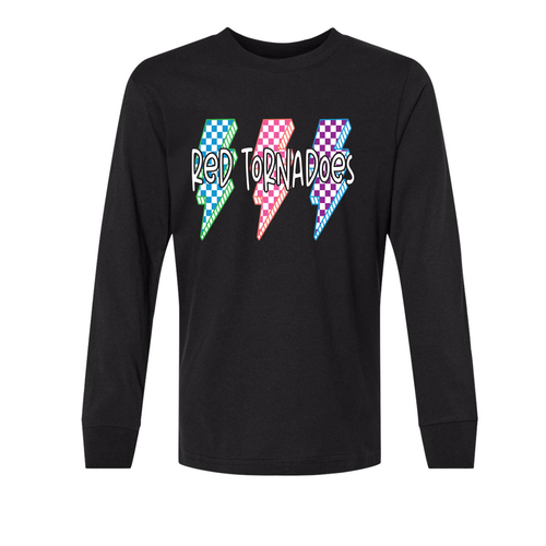 Lightning Bright Colored Youth Next Level Long Sleeve