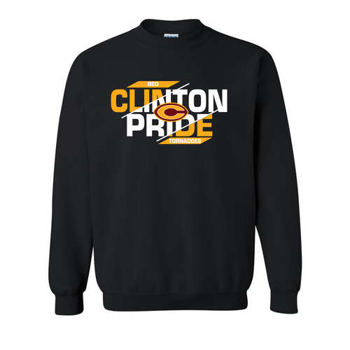 Clinton Pride Unisex Gildan Crew Sweatshirt