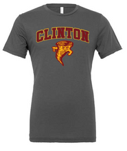 Load image into Gallery viewer, Clinton School Adult Curved Clinton Tornado Bella Canvas t-shirt