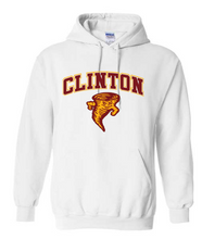 Load image into Gallery viewer, Clinton School Adult Curved Clinton Tornado Gildan hoodie