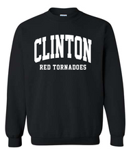 Load image into Gallery viewer, Clinton School Adult Curved Clinton Gildan Crewneck