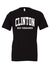 Load image into Gallery viewer, Clinton School Adult Curved Clinton Bella Canvas t-shirt
