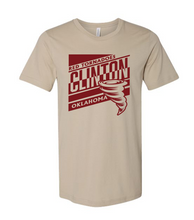 Load image into Gallery viewer, Clinton School Adult Slanted Bella Canvas t-shirt