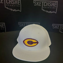 Load image into Gallery viewer, Clinton C puff Flexfit cap