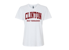 Load image into Gallery viewer, Clinton School Women&#39;s Short Sleeve Curved Clinton