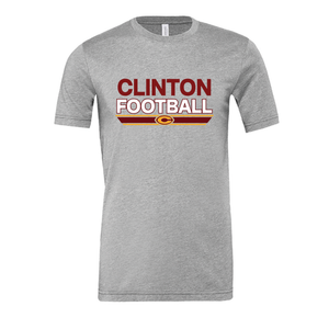 Clinton Football Unisex Bella Canvas Crew Neck