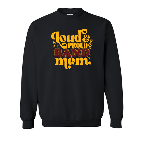 Band Mom Unisex Gildan Crew Sweatshirt