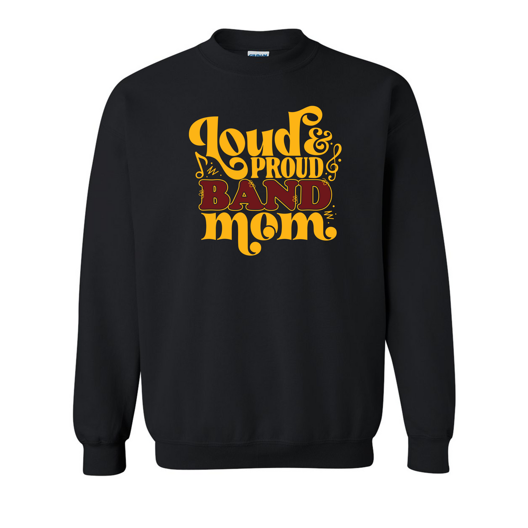 Band Mom Unisex Gildan Crew Sweatshirt