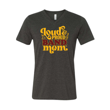 Load image into Gallery viewer, Band Mom Unisex Bella Canvas V-Neck