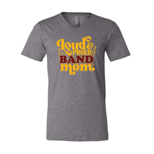 Load image into Gallery viewer, Band Mom Unisex Bella Canvas V-Neck