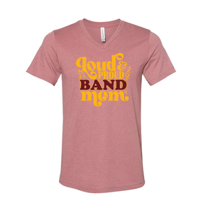 Band Mom Unisex Bella Canvas V-Neck